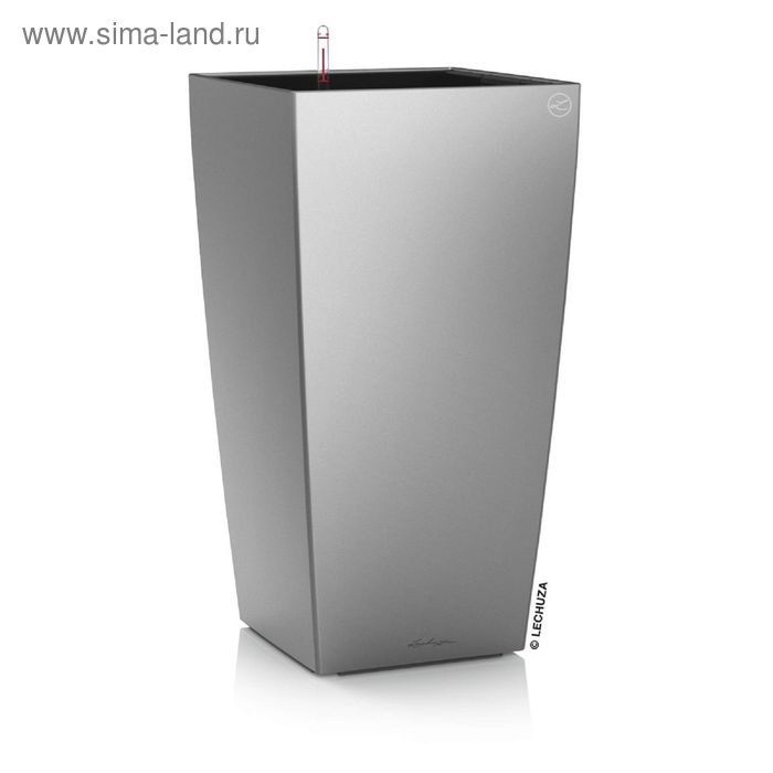 Кашпо с автополивом «Кубико», цвет серебряный
Кашпо с автополивом «Кубико», цвет серебряный