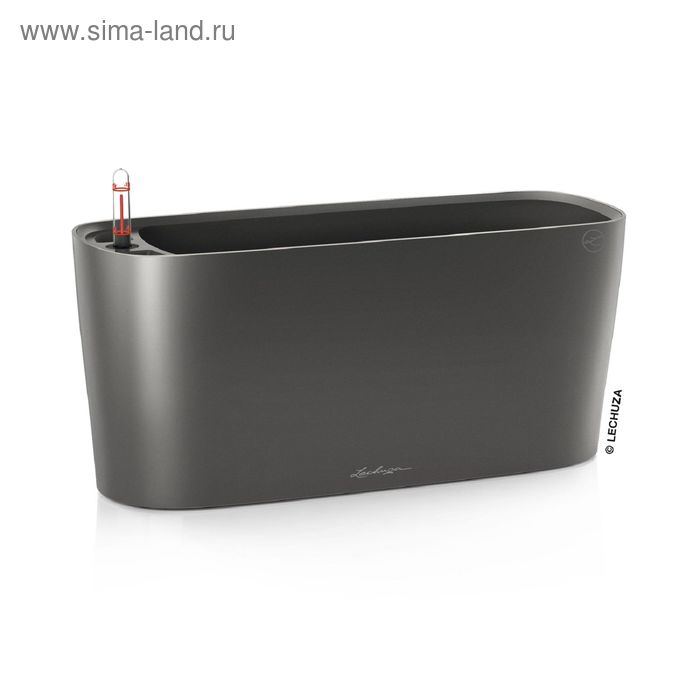 Кашпо с автополивом «Дельта», цвет антрацит
Кашпо с автополивом «Дельта», цвет антрацит