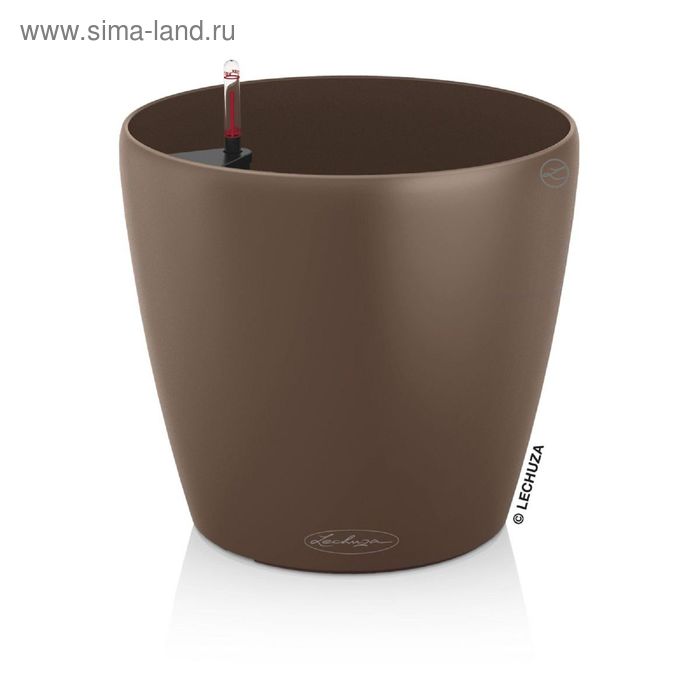 Кашпо с автополивом «Классико. Колор», цвет мускатный 
Кашпо с автополивом «Классико. Колор», цвет мускатный