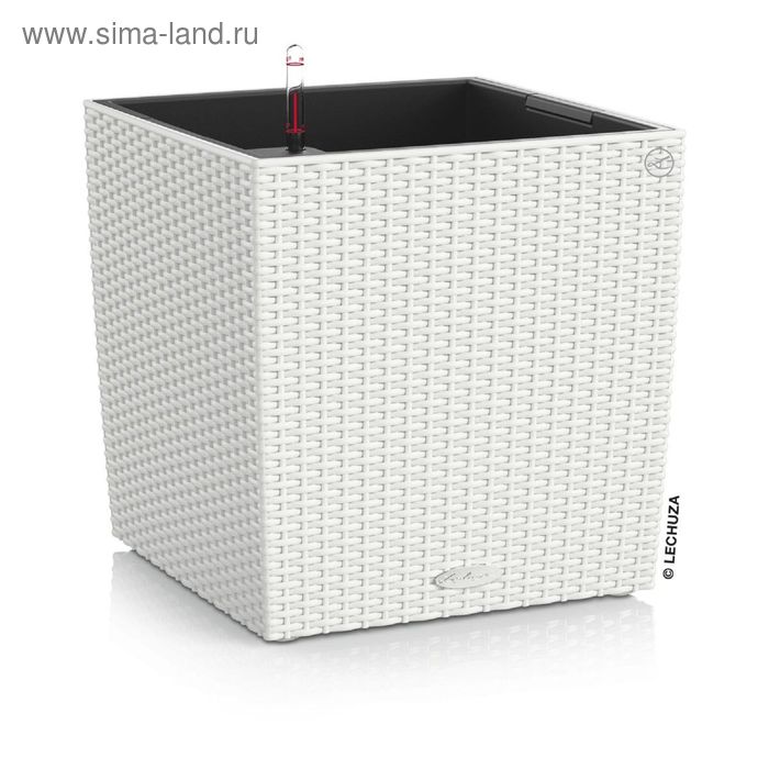 Кашпо с автополивом «Кьюб. Коттедж», цвет белый
Кашпо с автополивом «Кьюб. Коттедж», цвет белый