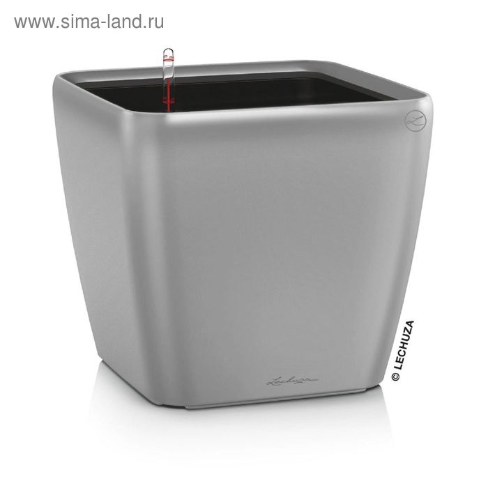 Кашпо с автополивом «Квадро», цвет серебряный
Кашпо с автополивом «Квадро», цвет серебряный