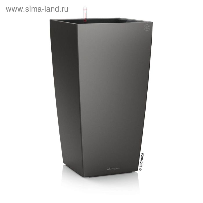 Кашпо с автополивом «Кубико», цвет антрацит
Кашпо с автополивом «Кубико», цвет антрацит