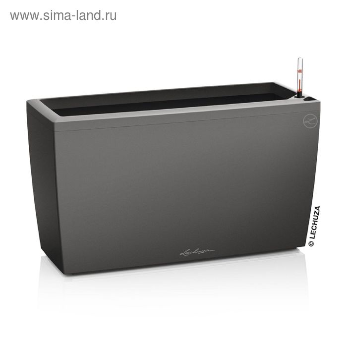 Кашпо с автополивом «Караро», цвет антрацит
Кашпо с автополивом «Караро», цвет антрацит