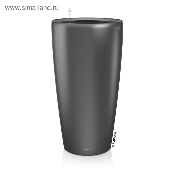 Кашпо с автополивом «Рондо», цвет антрацит
Кашпо с автополивом «Рондо», цвет антрацит