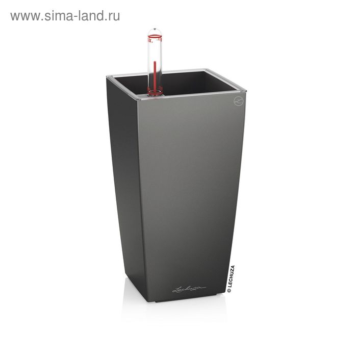 Кашпо с автополивом «Мини. Куби», цвет антрацит
Кашпо с автополивом «Мини. Куби», цвет антрацит