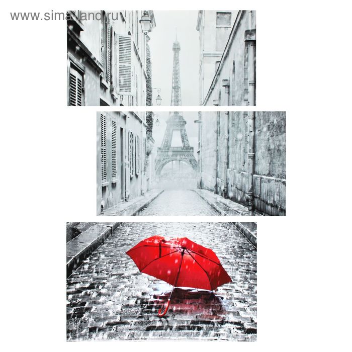 Картина модульная на подрамнике "Случай в Париже" 33*65, 40*65, 36*65см; 109х65
Картина модульная на подрамнике "Случай в Париже" 33*65, 40*65, 36*65см; 109х65