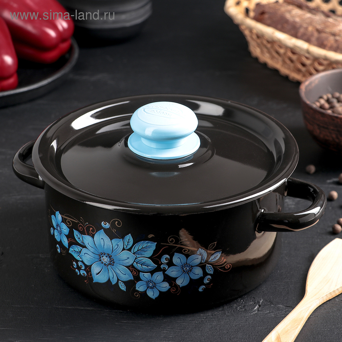 Кастрюля цилиндрическая, 2 л, с пластмассовой ручкой, цвет чёрный, деколь МИКС
Кастрюля цилиндрическая, 2 л, с пластмассовой ручкой, цвет чёрный, деколь МИКС