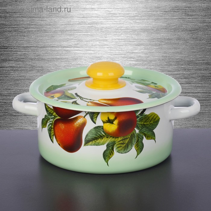 Кастрюля, 2 л, пластмассовая ручка, тонирование МИКС
Кастрюля, 2 л, пластмассовая ручка, тонирование МИКС