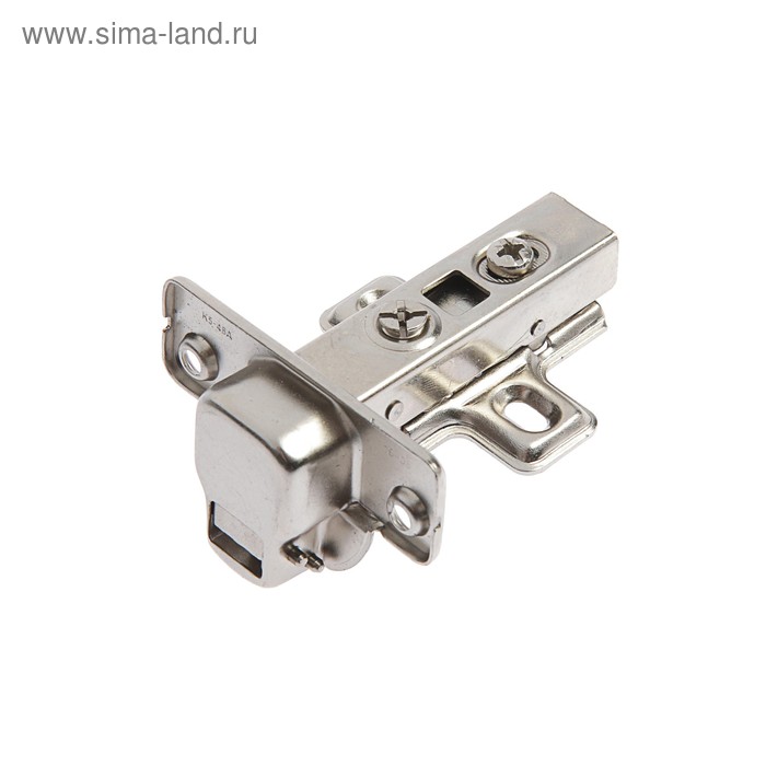 фото Петля мебельная накладная, clip-on, с доводчиком