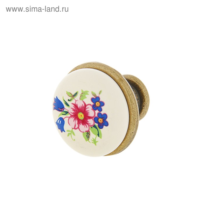 Ручка-кнопка керамическая К8005, старая бронза,
Ручка-кнопка керамическая К8005, старая бронза,