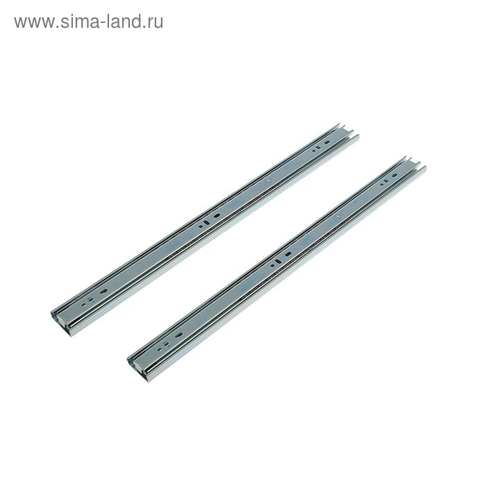 Шариковые направляющие, полное выдвижение, L=450 мм, Н=35 мм, 2 шт. в наборе
Шариковые направляющие, полное выдвижение, L=450 мм, Н=35 мм, 2 шт. в наборе
