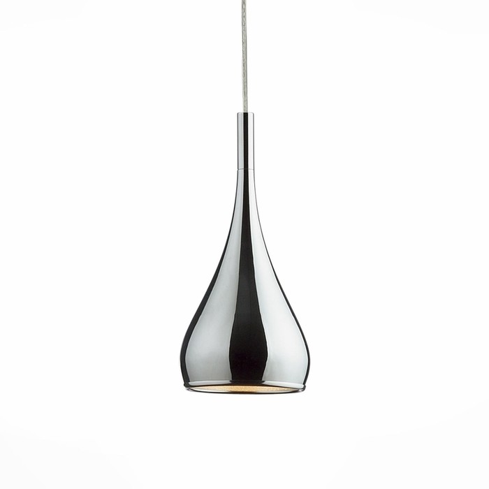 Светильник подвесной St Luce. SL874.113.01. Gocce. 1х40 Вт, E27, 16х16х35 см, цвет хром
Светильник подвесной St Luce. SL874.113.01. Gocce. 1х40 Вт, E27, 16х16х35 см, цвет хром