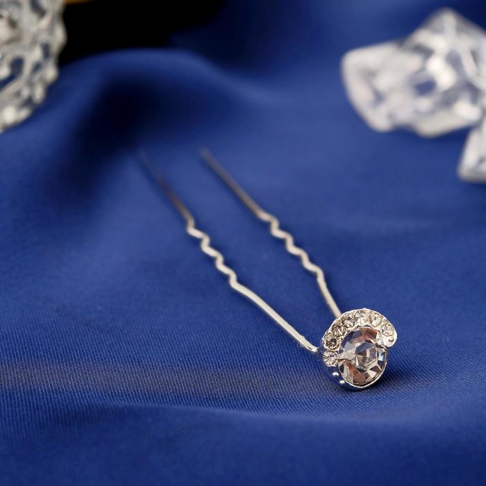 Шпилька для волос "Каприз" 6,3*1 см
Шпилька для волос "Каприз" 6,3*1 см