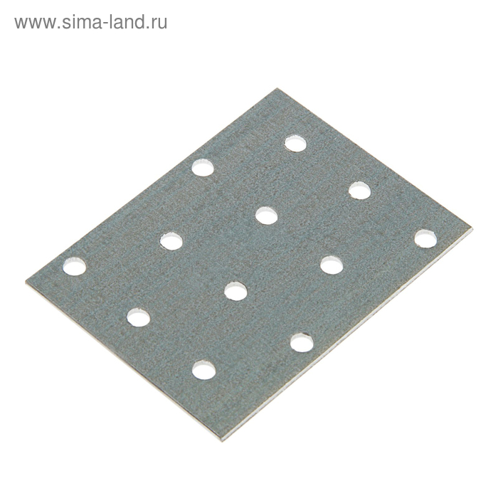 Пластина крепёжная, оцинкованная, 60 х 80 х 2 мм 
Пластина крепёжная, оцинкованная, 60 х 80 х 2 мм