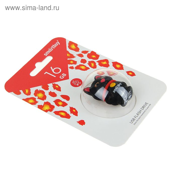 Флешка Smartbuy Wild series "Котенок черный", 16 Гб, USB2.0, чт до 25 Мб/с, зап до 15 Мб/с
Флешка Smartbuy Wild series "Котенок черный", 16 Гб, USB2.0, чт до 25 Мб/с, зап до 15 Мб/с