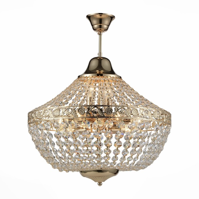 Люстра подвесная St Luce. SL669.203.11. Anticato. 11х40 Вт, E14, 50х50х45 см, цвет французское золото
Люстра подвесная St Luce. SL669.203.11. Anticato. 11х40 Вт, E14, 50х50х45 см, цвет французское золото