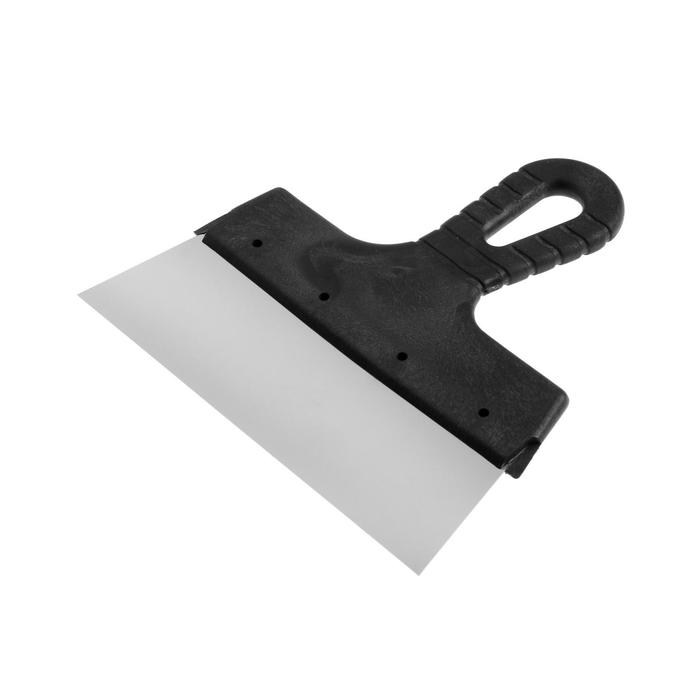 Шпатель фасадный TUNDRA, 200 мм, нержавеющая сталь, ручка пластик
Шпатель фасадный TUNDRA, 200 мм, нержавеющая сталь, ручка пластик