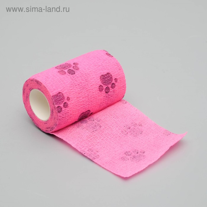 Бинт самофиксирующийся разрывной "Лапки", 7,5 см х 4,5 м, микс цветов
Бинт самофиксирующийся разрывной "Лапки", 7,5 см х 4,5 м, микс цветов