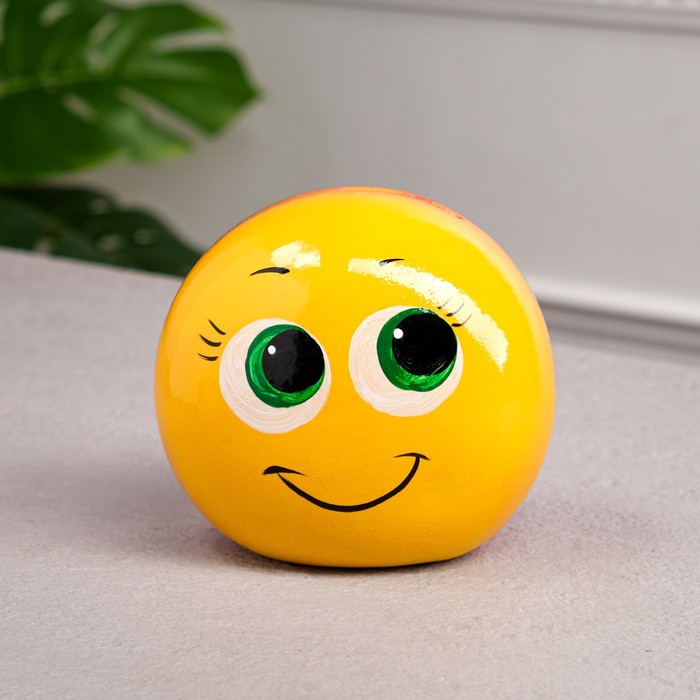 Копилка "Смайлик", жёлтый цвет, 11,5 см, микс
Копилка "Смайлик", жёлтый цвет, 11,5 см, микс