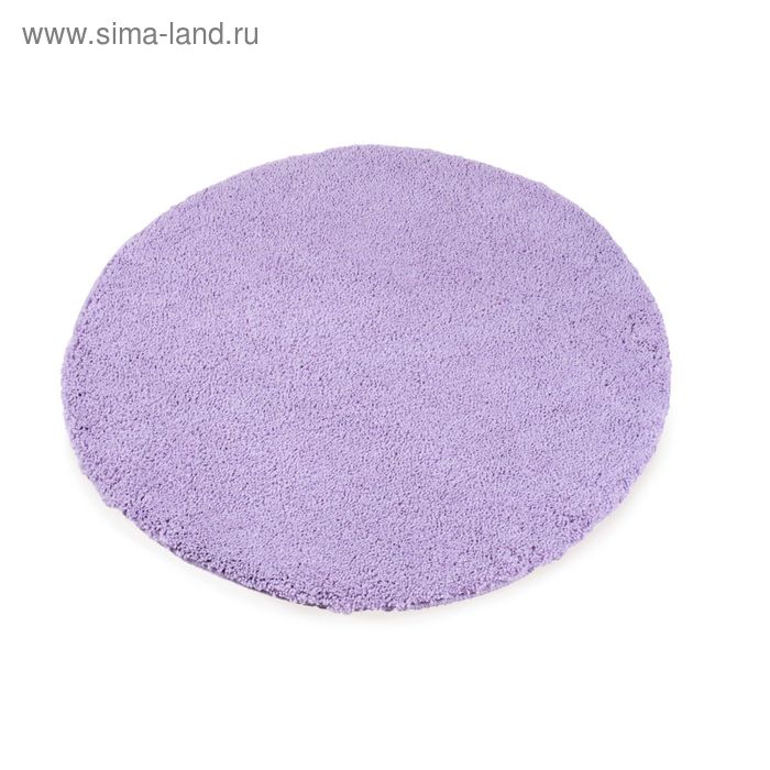 фото Коврик для ванной комнаты fairytale violet, диаметр 80 см moroshka