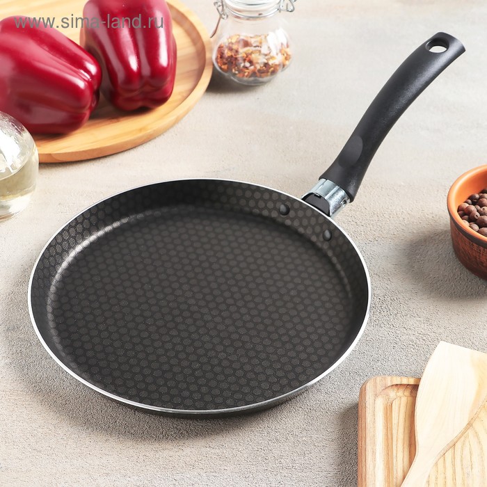 Сковорода блинная Forever, d=22 см, антипригарное покрытие, цвет чёрный
Сковорода блинная Forever, d=22 см, антипригарное покрытие, цвет чёрный