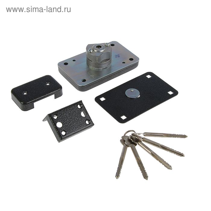 Замок накладной Киров "Сельмаш" ЗН-075, крестовой ключ, полимерное покрытие
Замок накладной Киров "Сельмаш" ЗН-075, крестовой ключ, полимерное покрытие