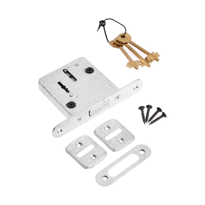 фото Замок врезной "редуктор" ижевск зв 8-4н, 1 прямоугольный ригель