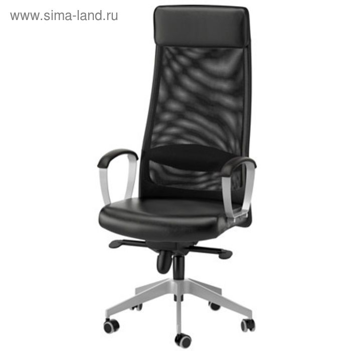 Рабочий стул МАРКУС, цвет чёрный
Рабочий стул МАРКУС, цвет чёрный