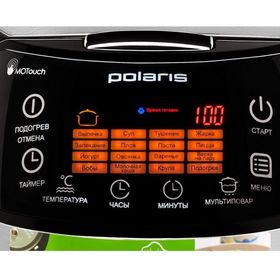 Мультиварка Polaris PMC 0517AD, 850 Вт, 5 л, 16 программ, мультиповар, 3D-нагрев, чёрная
Мультиварка Polaris PMC 0517AD, 850 Вт, 5 л, 16 программ, мультиповар, 3D-нагрев, чёрная