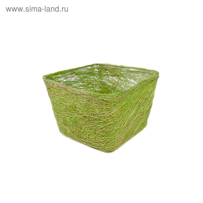 Кашпо, сизаль, квадрат, зелёное яблоко 10 х 14 х 14 см
Кашпо, сизаль, квадрат, зелёное яблоко 10 х 14 х 14 см
