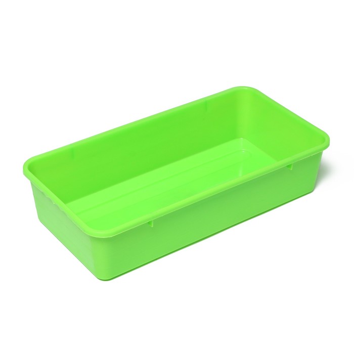 Ящик для рассады, 40 × 20.5 × 9.5 см, салатовый 
Ящик для рассады, 40 × 20.5 × 9.5 см, салатовый