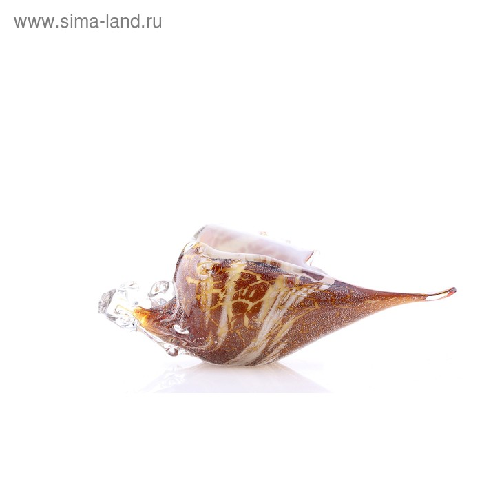 Сувенир стекло "Раковина песочная" под муранское стекло 11х8х24 см
Сувенир стекло "Раковина песочная" под муранское стекло 11х8х24 см