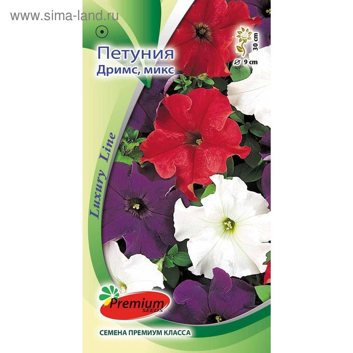 Семена цветов Петуния Крупноцветковая Дримс, смесь, 10шт
Семена цветов Петуния Крупноцветковая Дримс, смесь, 10шт