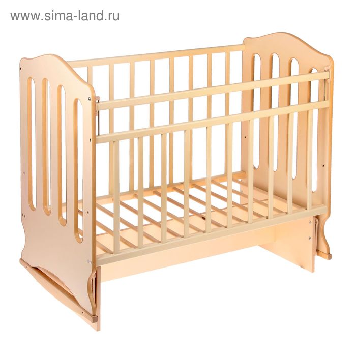 Детская кроватка «Чудо» на качалке с поперечным маятником, цвет бежевый/слоновая кость
Детская кроватка «Чудо» на качалке с поперечным маятником, цвет бежевый/слоновая кость