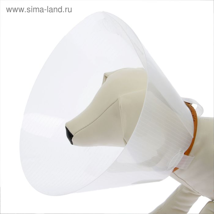 Ветеринарный воротник с креплением на ошейник, высота 20 см (без ошейника), обхват шеи 14-34 см
Ветеринарный воротник с креплением на ошейник, высота 20 см (без ошейника), обхват шеи 14-34 см