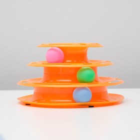 Игровой комплекс для кошек с 3 шариками, 24,5 х 24,5 х 13 см, микс, (без картонной коробки)
Игровой комплекс для кошек с 3 шариками, 24,5 х 24,5 х 13 см, микс, (без картонной коробки)