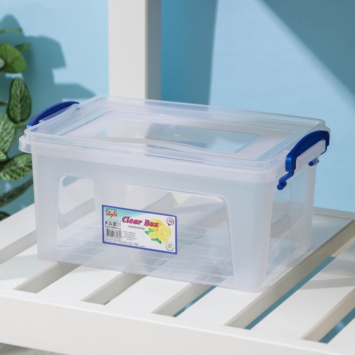 Контейнер пищевой «Клиер», 3 л, глубокий, цвет МИКС
Контейнер пищевой «Клиер», 3 л, глубокий, цвет МИКС