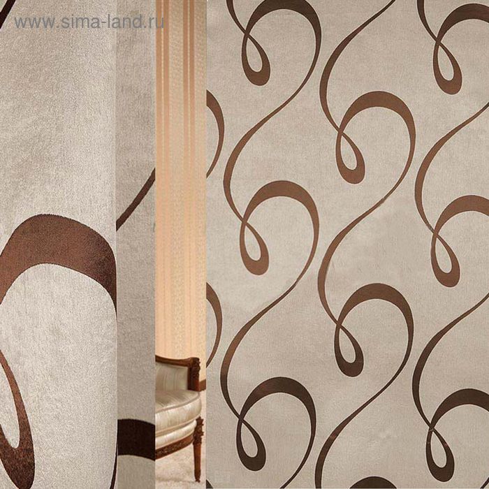 Ткань портьерная в рулоне, ширина 150 см, блэкаут
Ткань портьерная в рулоне, ширина 150 см, блэкаут