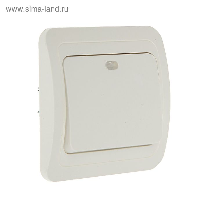 Выключатель Smartbuy "Марс", 10 А, 1 клавиша, скрытый, с индикатором, белый
Выключатель Smartbuy "Марс", 10 А, 1 клавиша, скрытый, с индикатором, белый