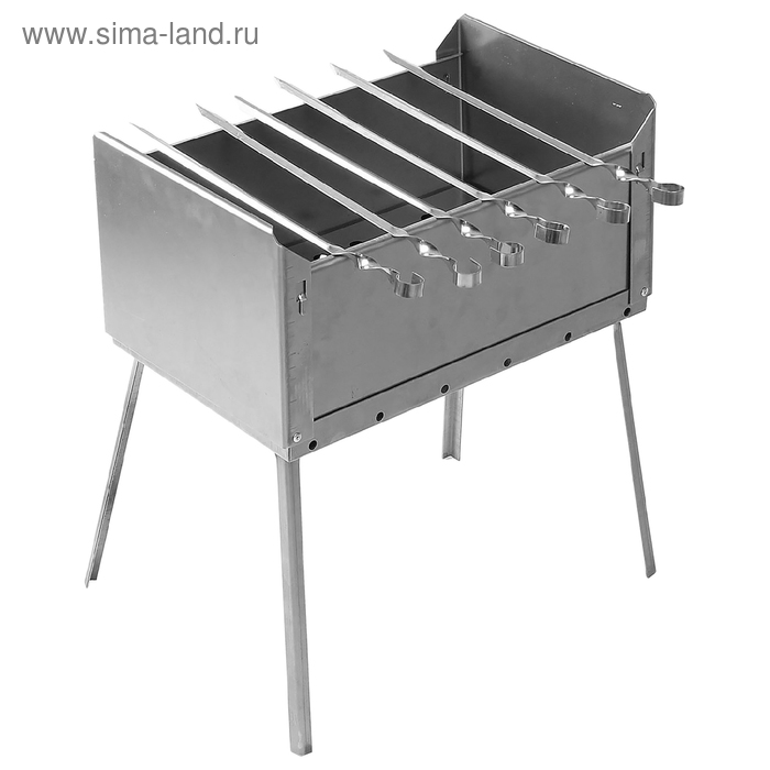 Мангал-дипломат, сталь 1,5 мм, 6 шампуров 39 см, без сумки, размер 41 x 28 x 21 см
Мангал-дипломат, сталь 1,5 мм, 6 шампуров 39 см, без сумки, размер 41 x 28 x 21 см