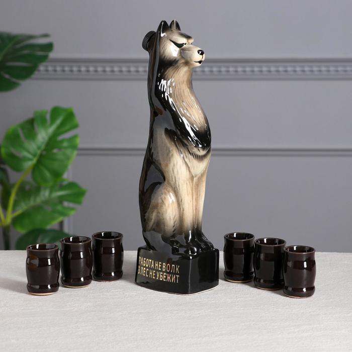 Набор для напитков "Волк", 7 предметов, 1/0.05 л
Набор для напитков "Волк", 7 предметов, 1/0.05 л