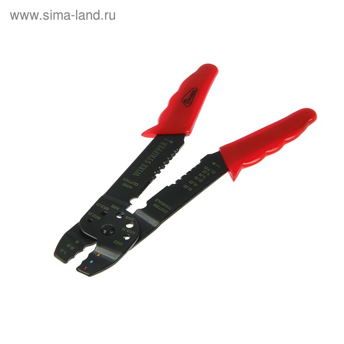 Стриппер Hobbi/Remocolor, для снятия изоляции 0.75-6кв.мм и зажима клемм 1.5-6мм
Стриппер Hobbi/Remocolor, для снятия изоляции 0.75-6кв.мм и зажима клемм 1.5-6мм