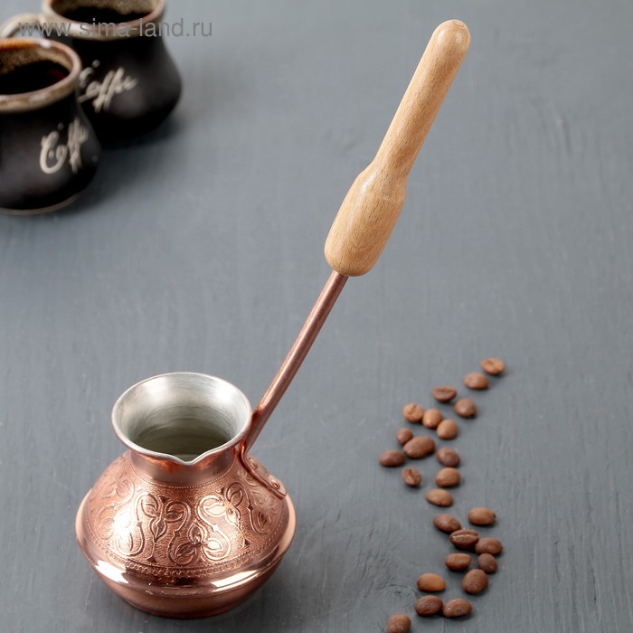 Кофеварка медная «Сказка Востока», 200 мл
Кофеварка медная «Сказка Востока», 200 мл