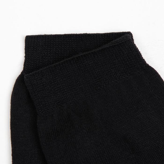 фото Носки мужские, цвет чёрный, размер 25 комфорт+