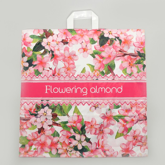 Пакет "Цветущий миндаль", полиэтиленовый с петлевой ручкой 60х50 см, 60 мкм
Пакет "Цветущий миндаль", полиэтиленовый с петлевой ручкой 60х50 см, 60 мкм