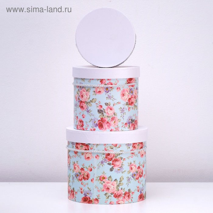 Набор коробок 3 в 1 "Цветы", 23 х 23 х 20 - 15 х 15 х 15 см
Набор коробок 3 в 1 "Цветы", 23 х 23 х 20 - 15 х 15 х 15 см