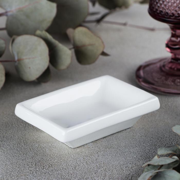 Соусник, 9×6×2,5 см, цвет белый
Соусник, 9×6×2,5 см, цвет белый