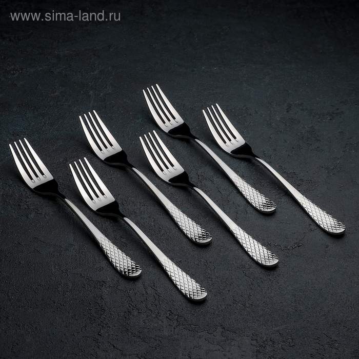 Набор вилок столовых «Юлия Высоцкая», в подарочной упаковке, 6 шт
Набор вилок столовых «Юлия Высоцкая», в подарочной упаковке, 6 шт