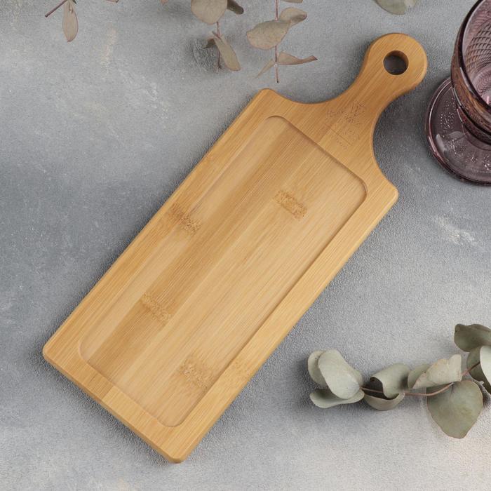 Доска сервировочная, 30×11 см
Доска сервировочная, 30×11 см