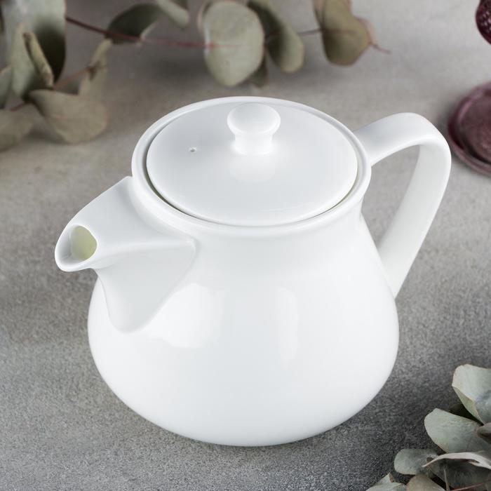 Чайник заварочный, 750 мл, цвет белый
Чайник заварочный, 750 мл, цвет белый